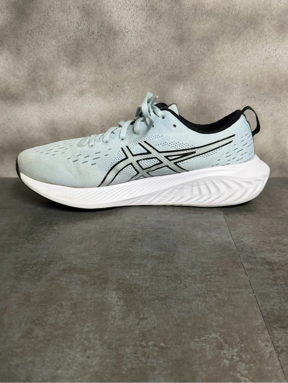 Asics Gel-Excite 10 Men's Cool Grey/Black Running Shoes 1011B600 Size 9